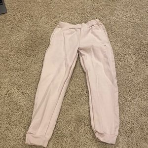 Luscious pink warm sweats?!!